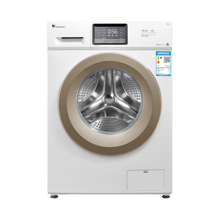 滚筒洗衣机 8KG变频 触摸屏设计 喷淋洗涤 TG80V220WD